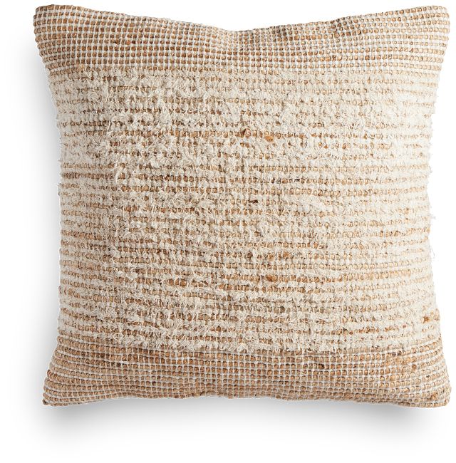 Tarsi Ivory 22" Accent Pillow