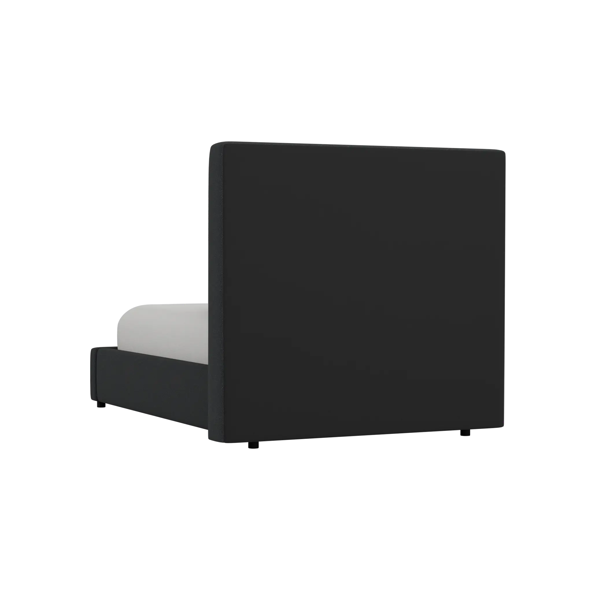 Grayton Elite Black 54" Upholstered Platform Bed Grayton Elite Black 54" Upholstered Platform Bed