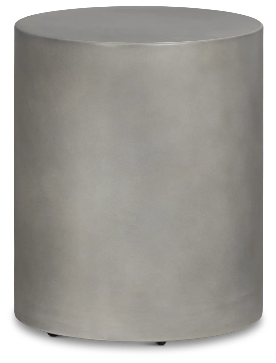 Tai Gray Round End Table