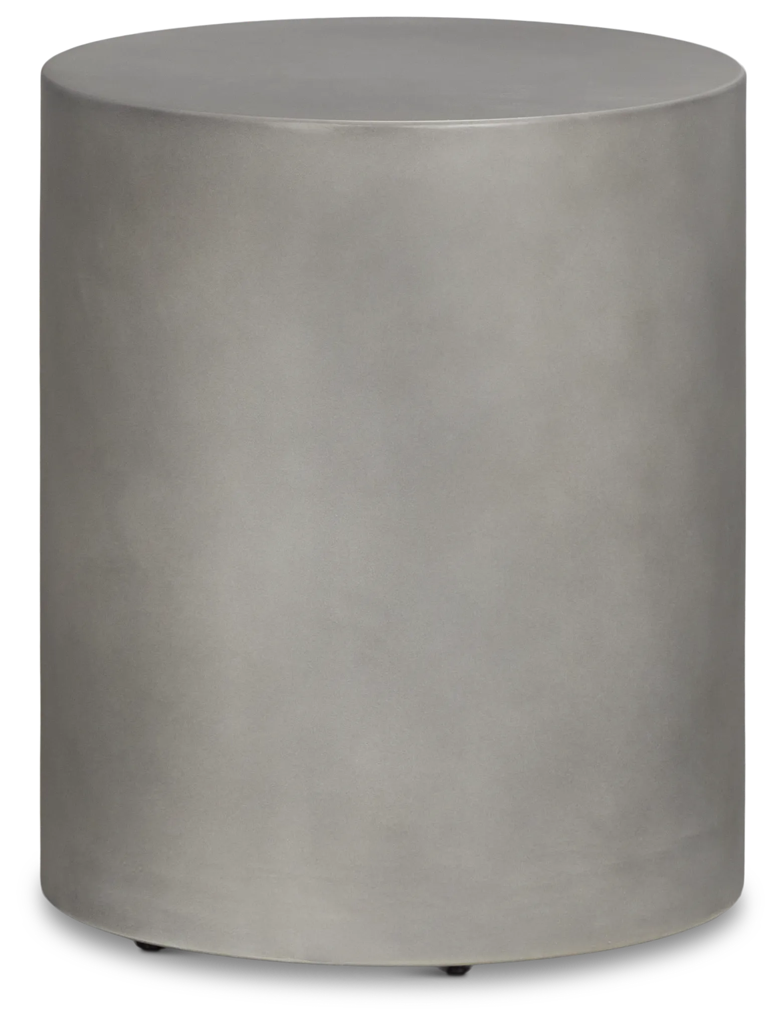 Tai Gray Round End Table