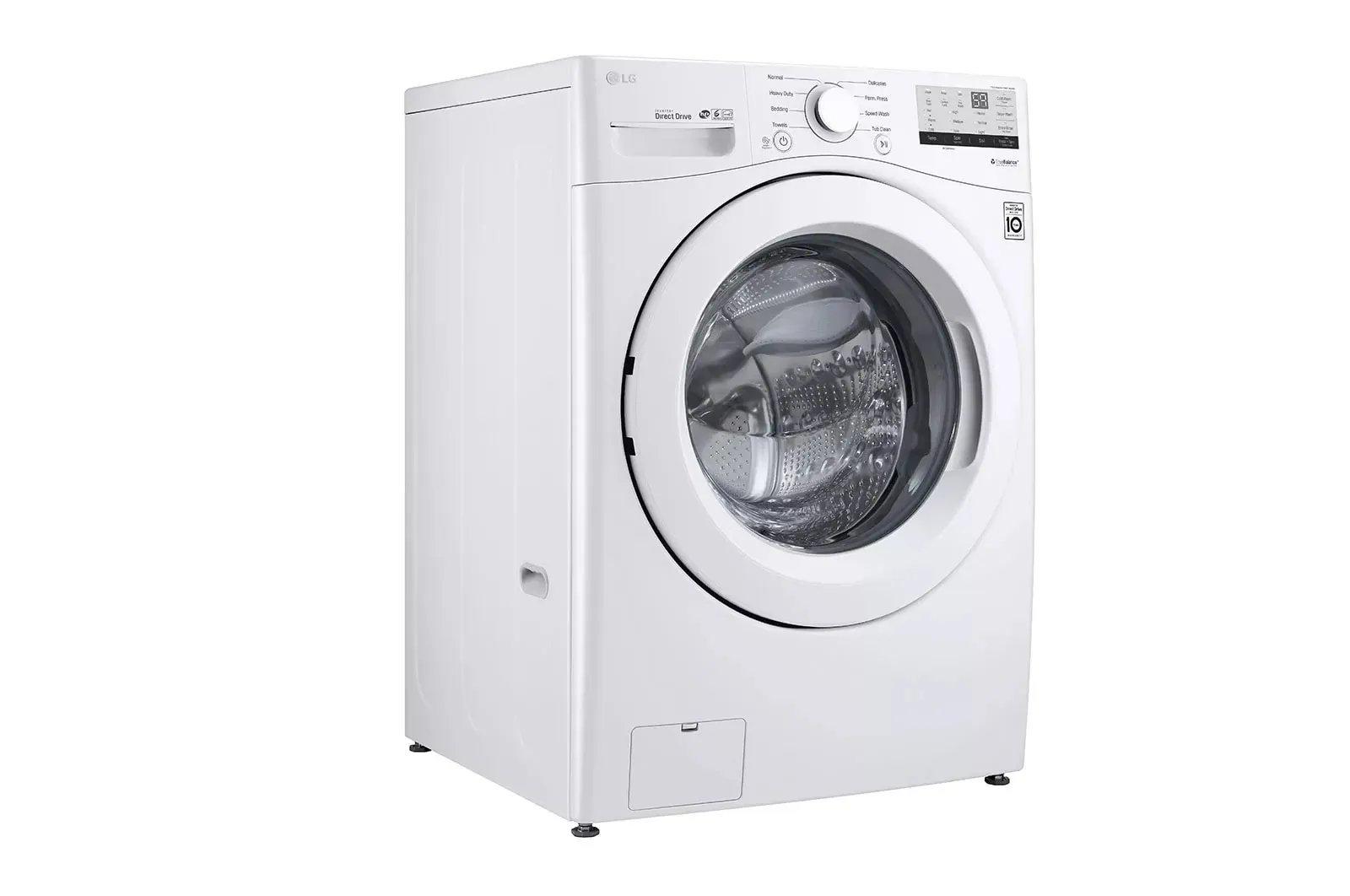 Lg 3400 Series White Front Load Washer