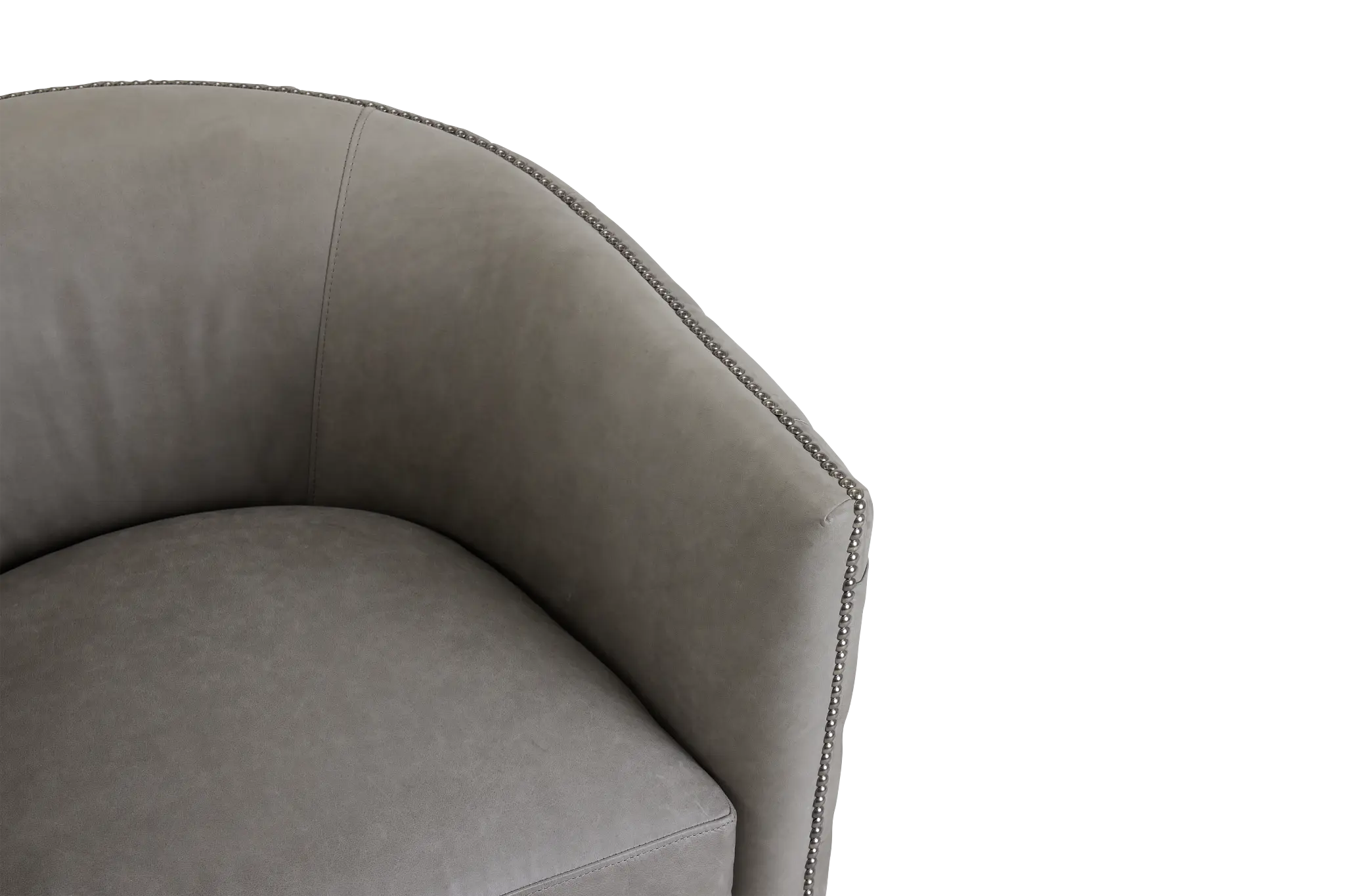 Palazzo Gray Leather Swivel Accent Chair Palazzo Gray Leather Swivel Accent Chair
