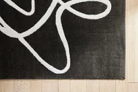 Mimi Dark Gray 5x8 Area Rug