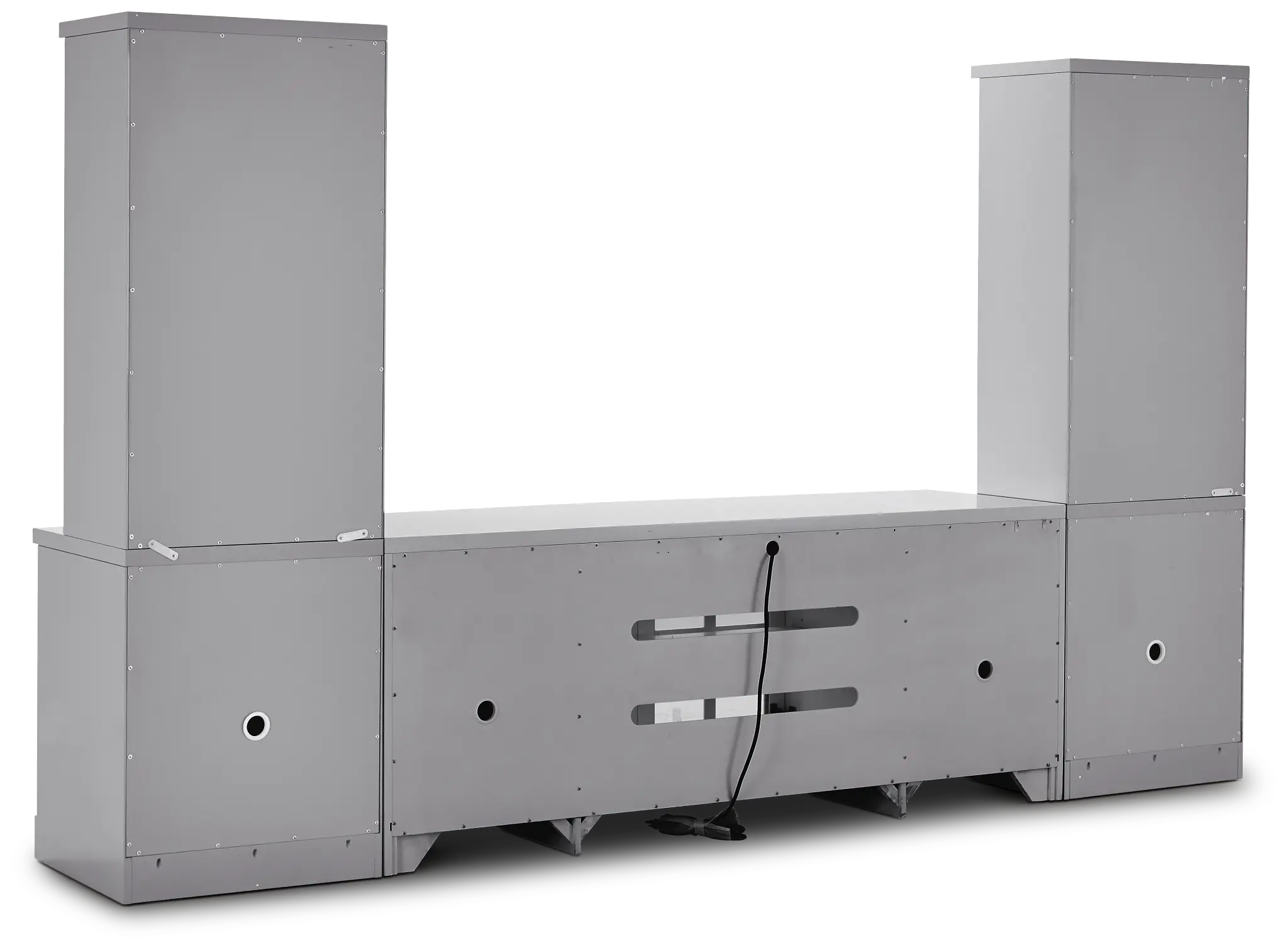 Newport Gray Medium Entertainment Wall Newport Gray Medium Entertainment Wall