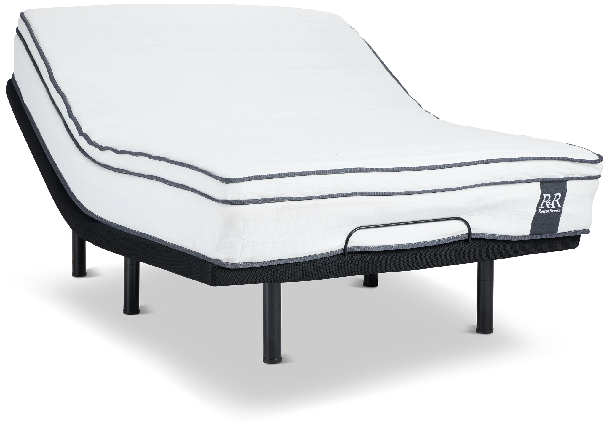 Rest & Renew By Zinus 12" Hybrid Elite Adjustable Mattress Set