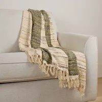 Kingsley Ivory 60" X 90" Throw