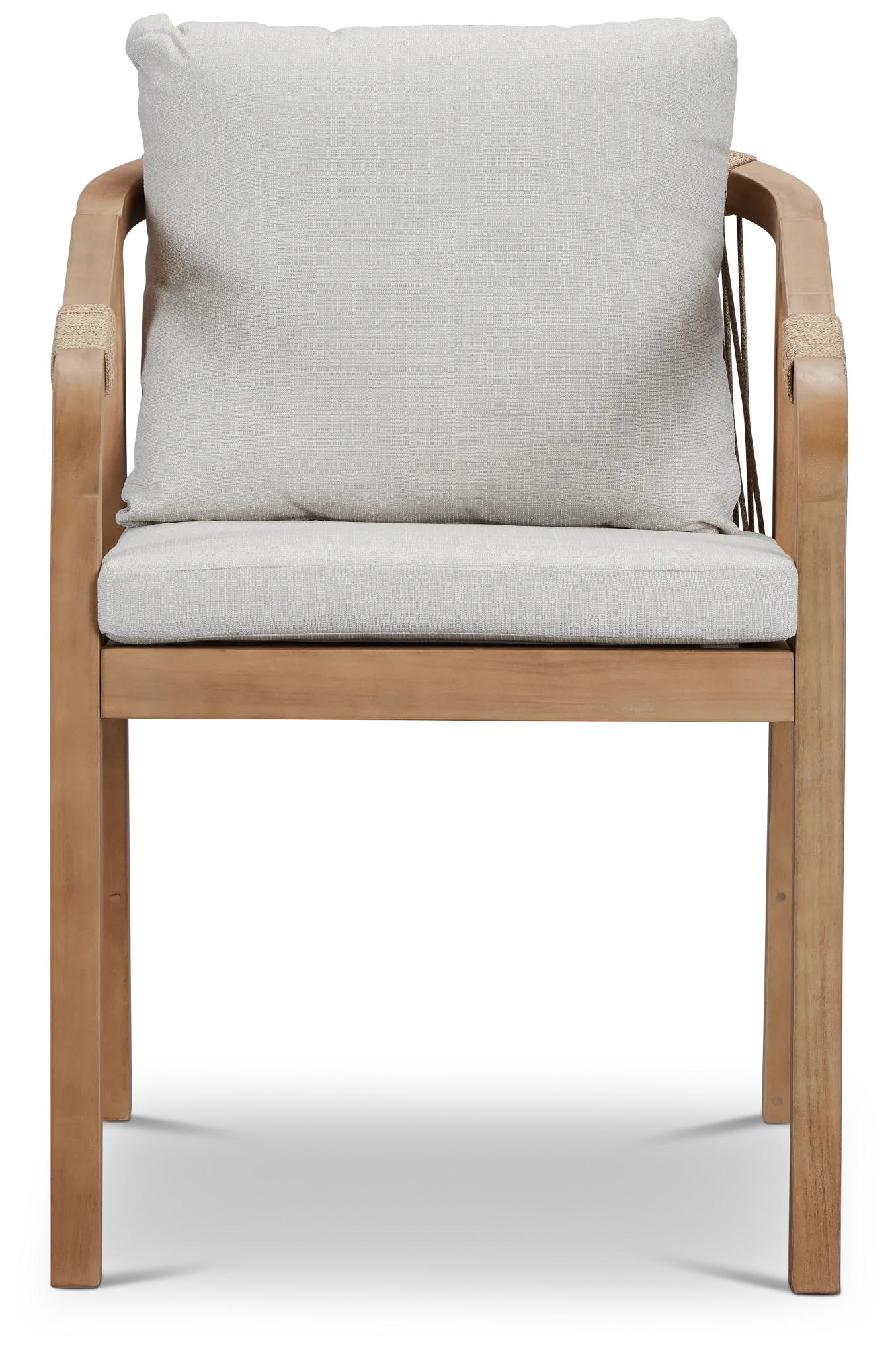 Laguna Gray Cushioned Arm Chair