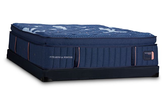 Stearns & Foster Lux Estate Soft Low-profile Mattress Set