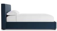 Grayton Elite Navy 44" Upholstered Platform Bed