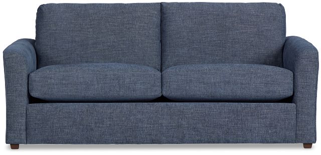 Davis Dark Blue Micro Sofa