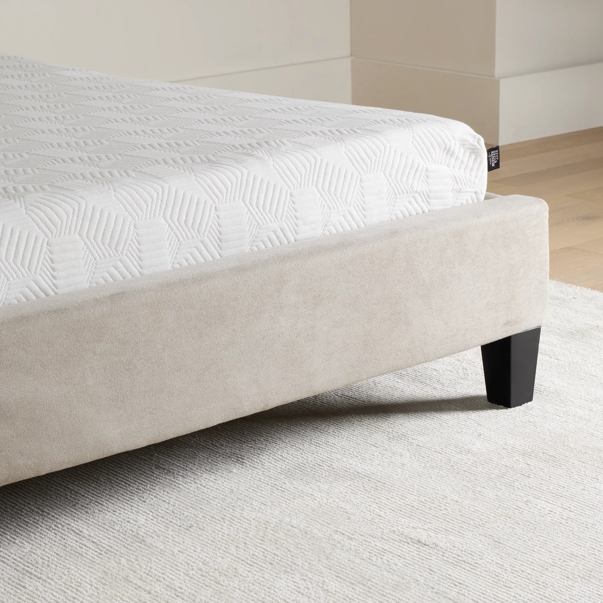 Rest & Renew By Zinus Gel Memory Foam Mattress 6" Firm Mattress