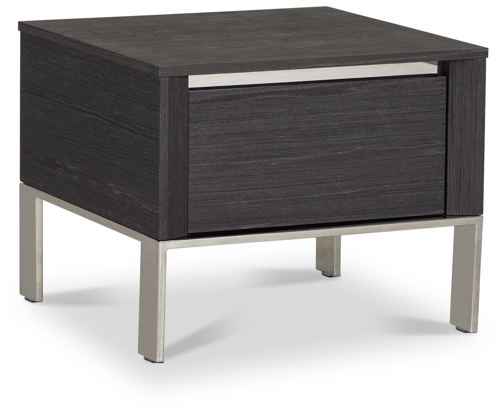 Vancouver Dark Gray Square End Table Vancouver Dark Gray Square End Table