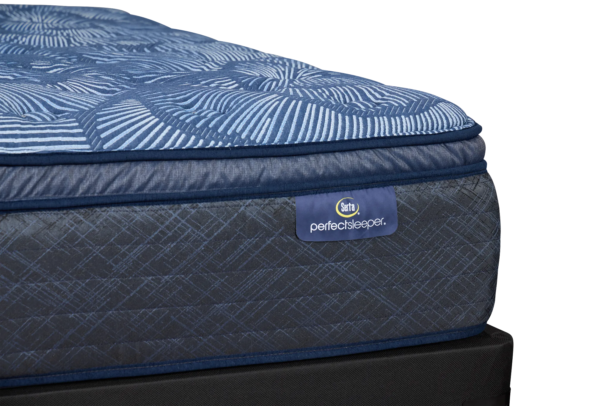 Serta Perfect Sleeper Cobalt Calm 15" Plush Pillow Top Mattress