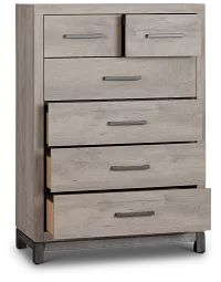 Evanston Gray Drawer Chest