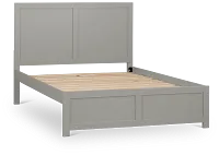 Charleston Gray Panel Bed