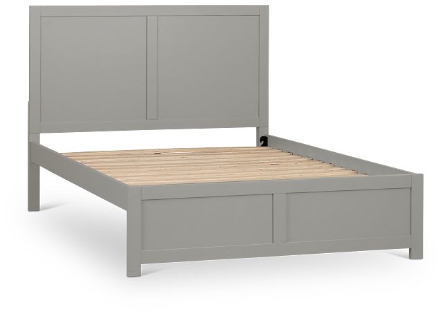 Charleston Gray Panel Bed