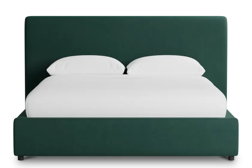 Grayton Joya Green 44" Upholstered Platform Bed Grayton Joya Green 44" Upholstered Platform Bed