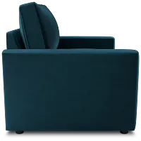 Siesta Joya Teal Fabric Memory Foam Sleeper