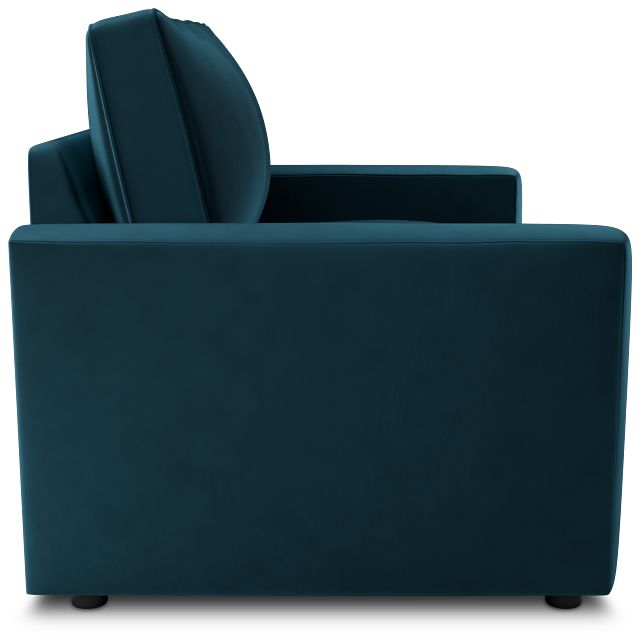 Siesta Joya Teal Fabric Memory Foam Sleeper