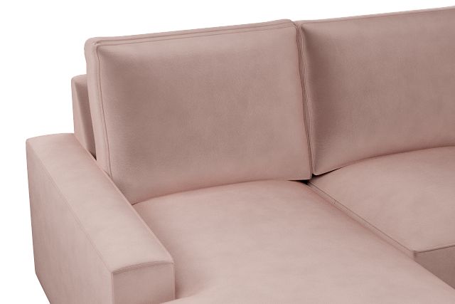 Edgewater Joya Light Pink Medium Left Chaise Sectional