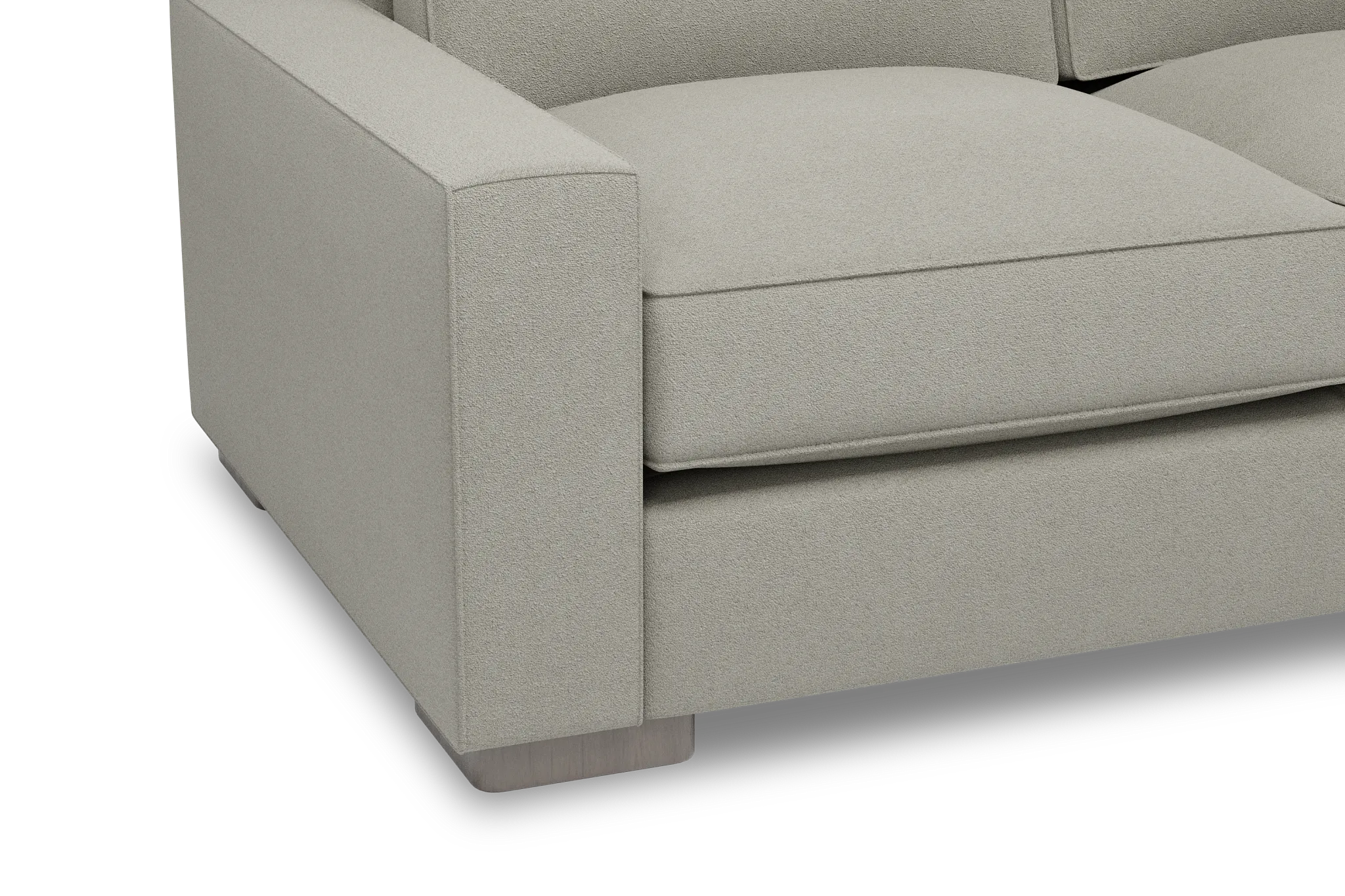 Edgewater Elite Gray Large Two-arm Sectional