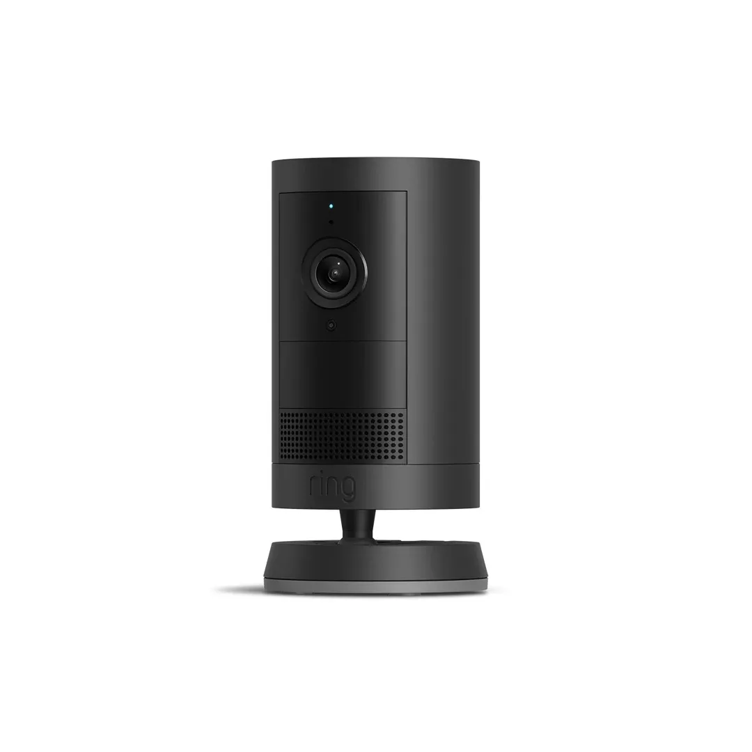 Ring Cam Plus Battery Black Outdoor Security Cameras