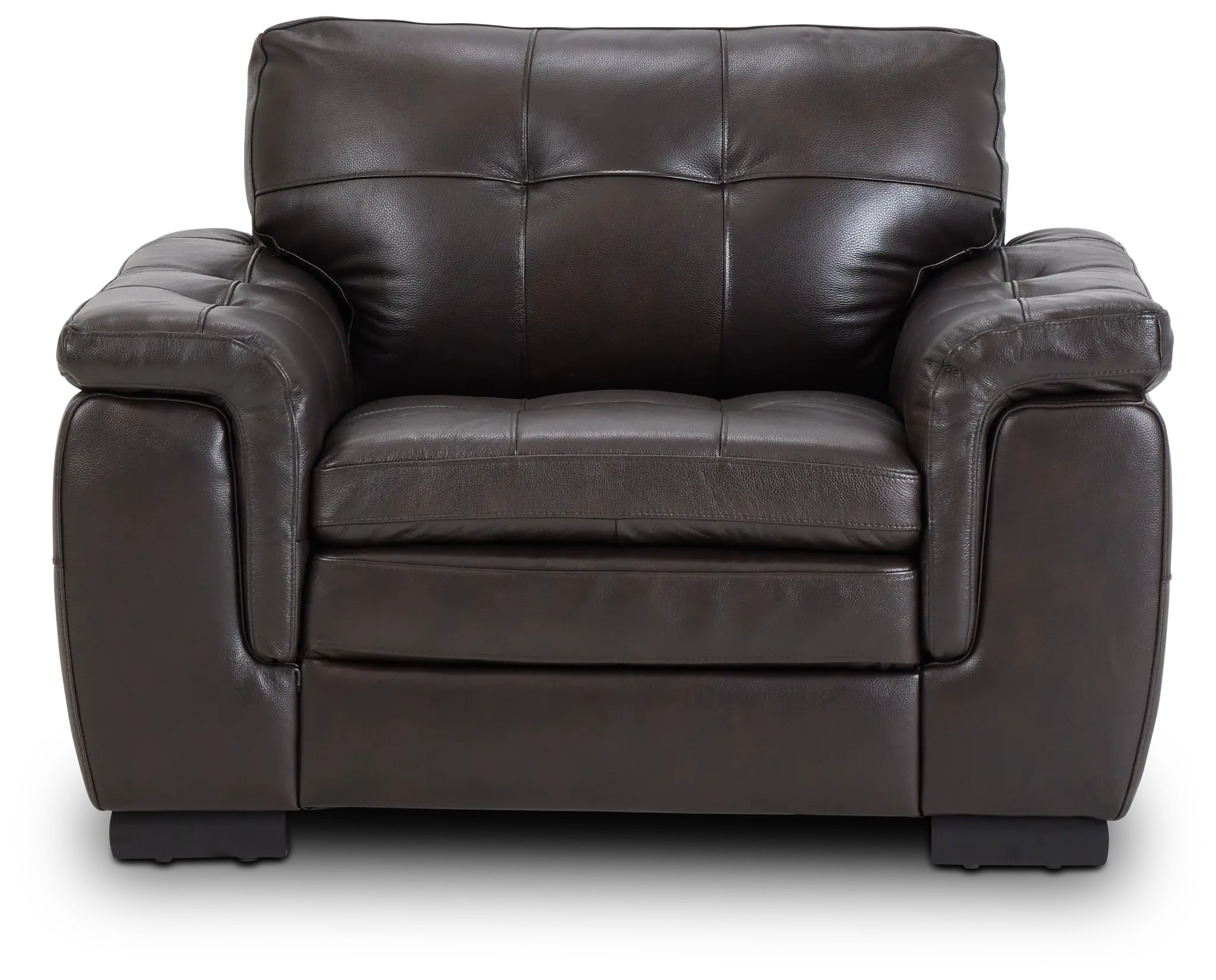 Braden Dark Brown Leather Chair Braden Dark Brown Leather Chair