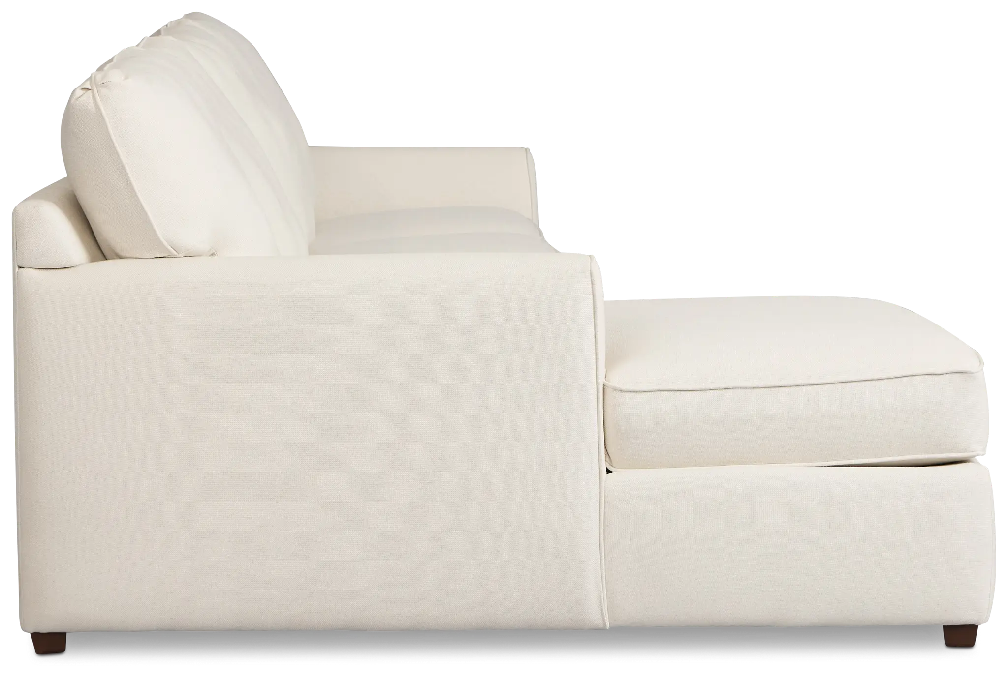 Tate Light Beige Fabric Small Left Chaise Sectional Tate Light Beige Fabric Small Left Chaise Sectional