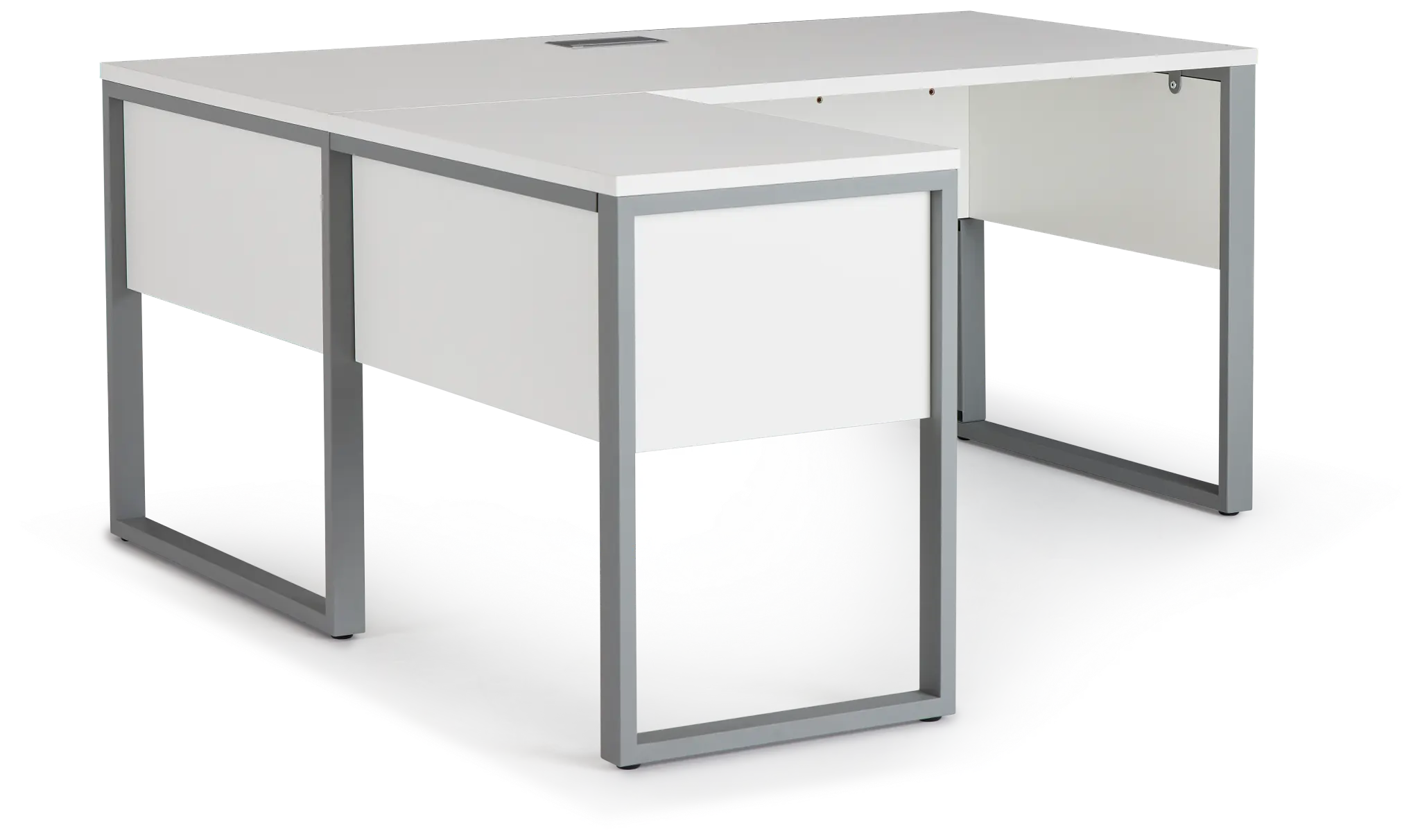 Clark White 32" Return Desk Clark White 32" Return Desk