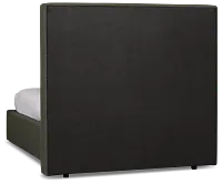 Grayton Sutton Green 54" Upholstered Platform Bed
