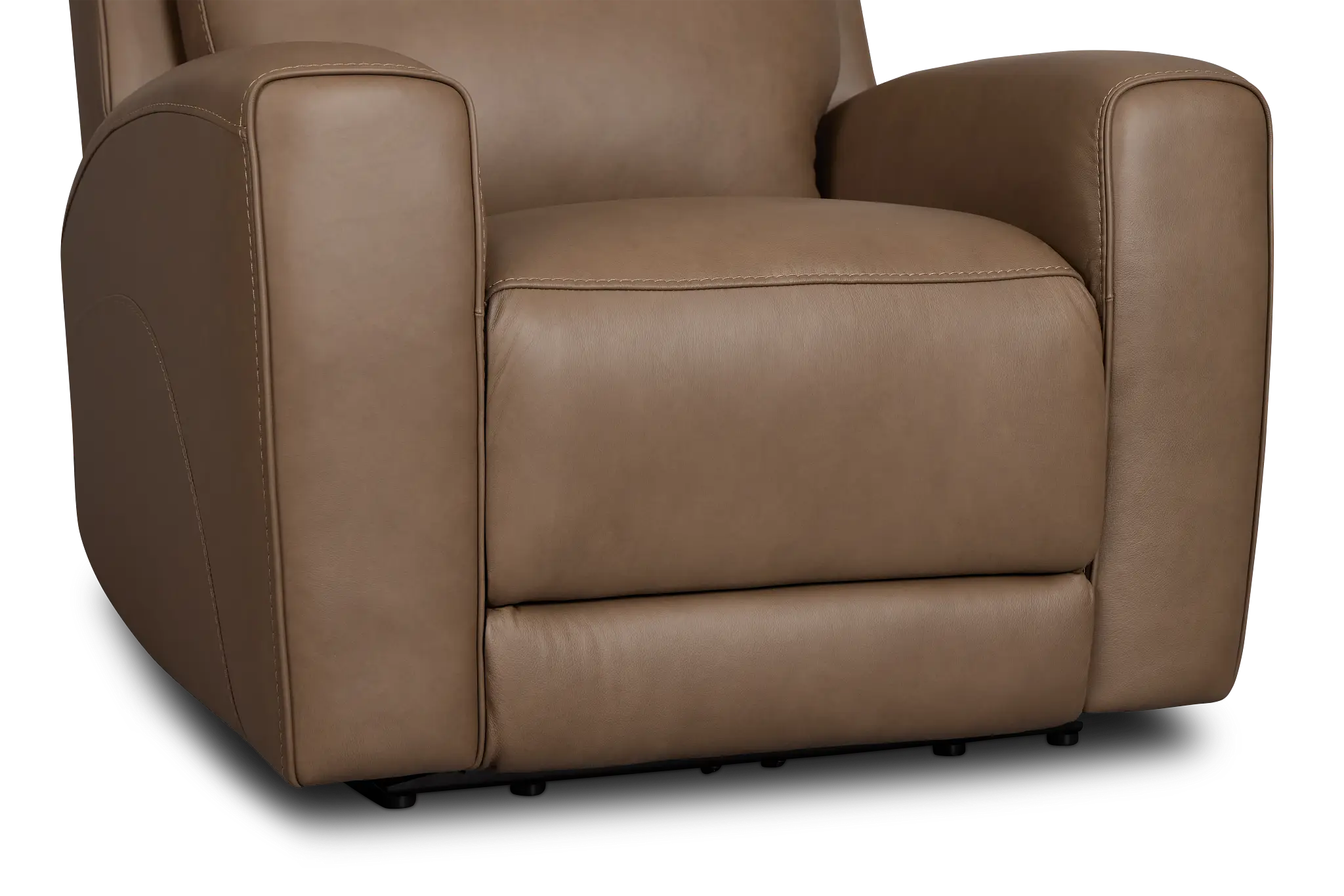 Belmont Dark Brown Lthr/vinyl Power Recliner Belmont Dark Brown Lthr/vinyl Power Recliner