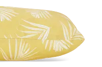 Shade Yellow Lumbar Indoor/outdoor Accent Pillow