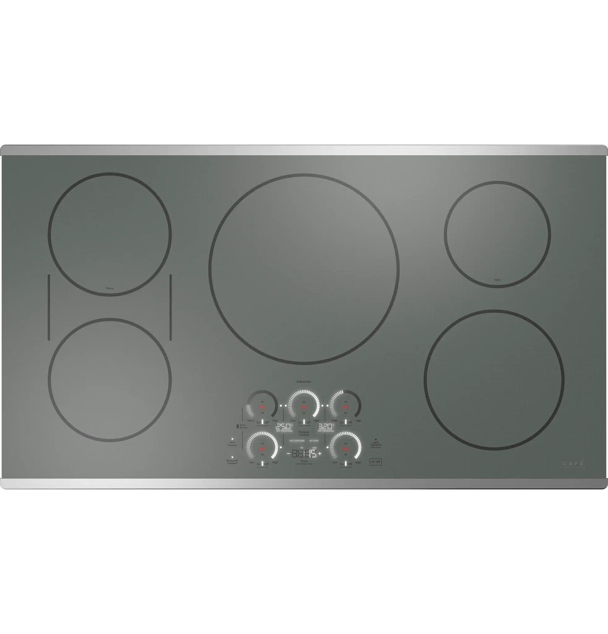 Cafe 90362 Series Stainless Steel 36" Induction Cook Top Cafe 90362 Series Stainless Steel 36" Induction Cook Top
