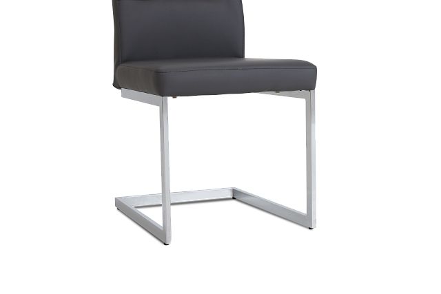 Bronx Gray Upholstered Side Chair