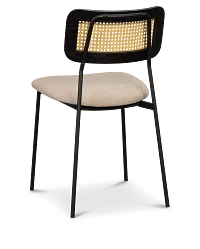 Lynden Beige Woven Upholstered Side Chair