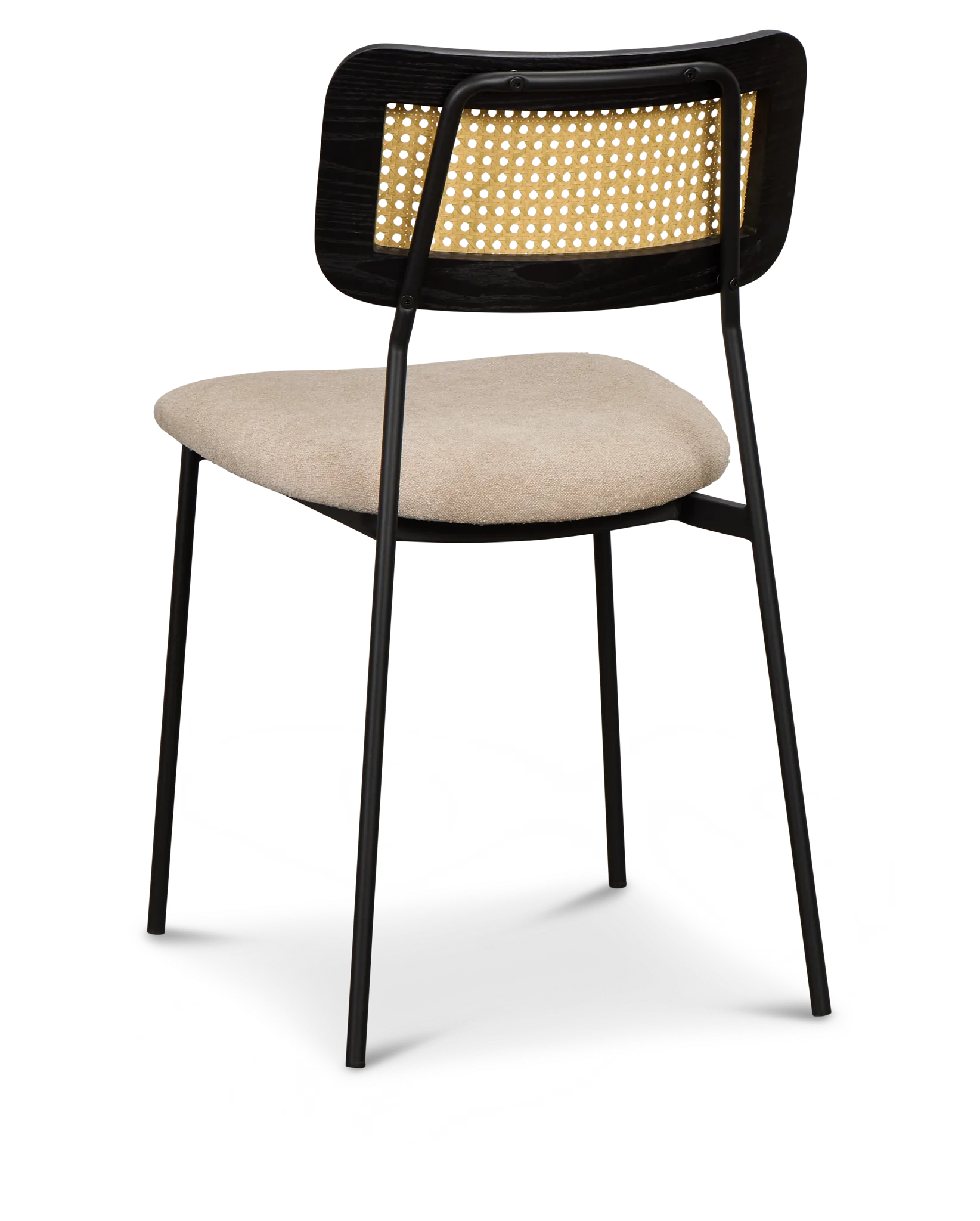 Lynden Beige Woven Upholstered Side Chair