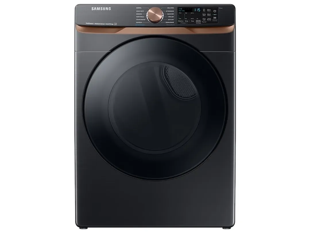Samsung 8300 Series Black Front Load Gas Dryer