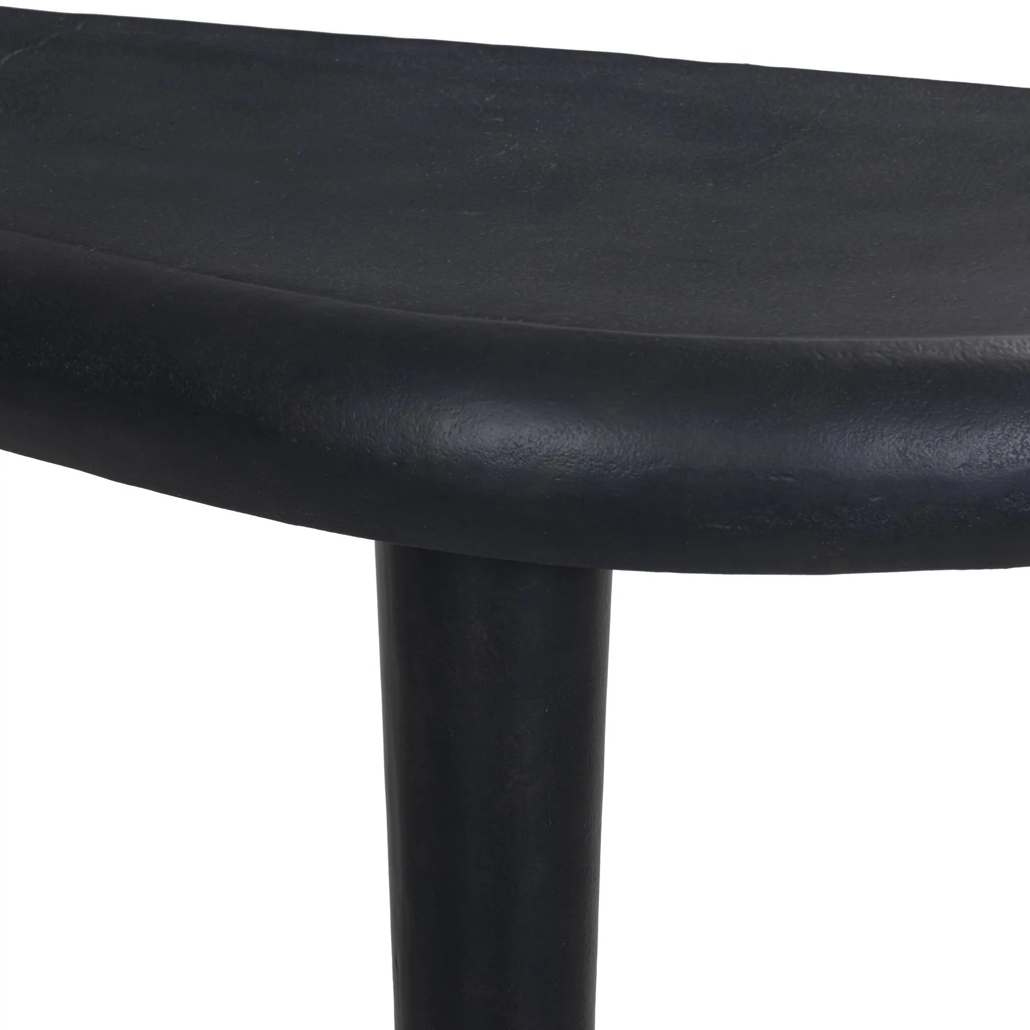Four Hands Letti Black Console Table