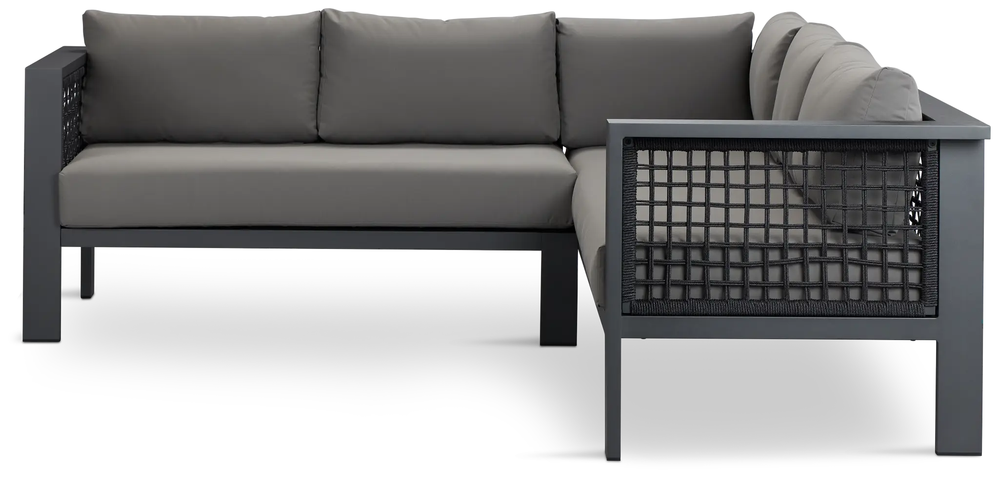 Sunrise Dark Gray Small Left Sectional Sunrise Dark Gray Small Left Sectional