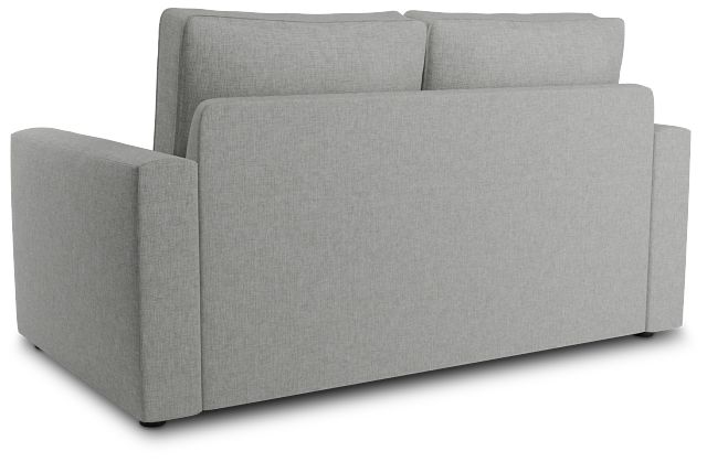Siesta Delray Pewter Fabric Memory Foam Sleeper
