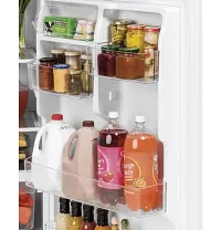 Ge 19 Series Black Top Freezer Refrigerator