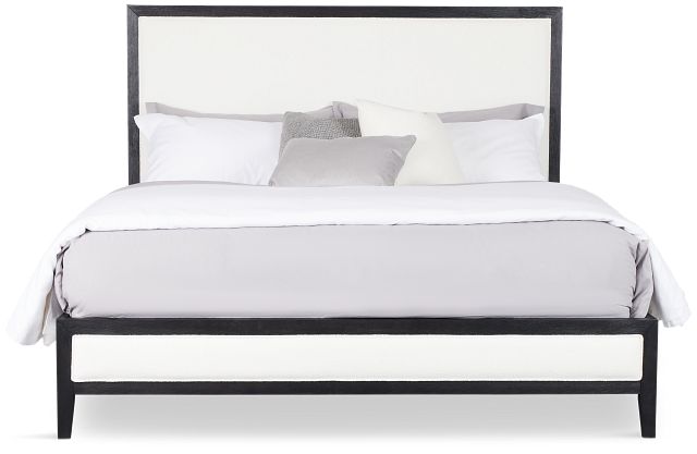 Alden Black Uph Platform Bed
