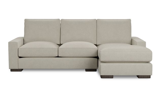 Edgewater Suave Beige Right Chaise Sectional