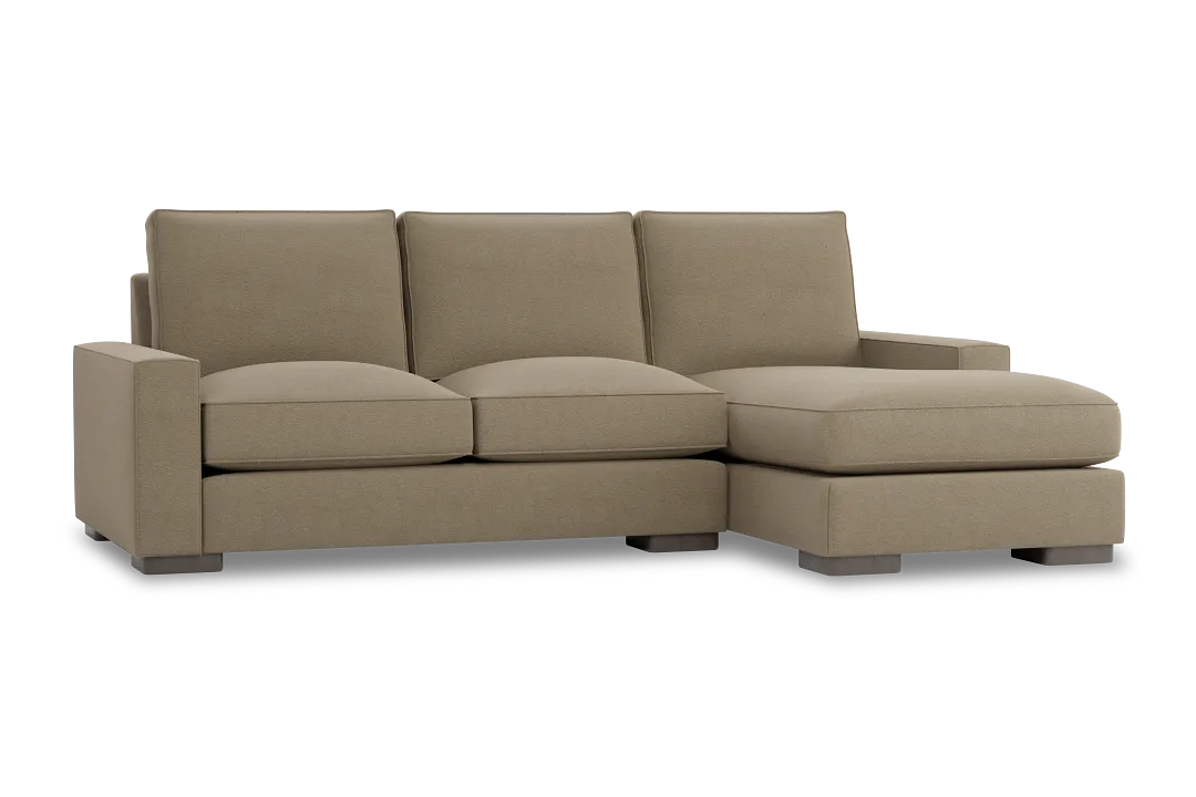 Edgewater Elite Taupe Right Chaise Sectional