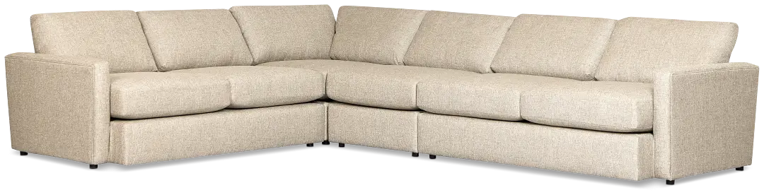 Maxwell Dark Gray Fabric Medium Two-arm Sectional Maxwell Dark Gray Fabric Medium Two-arm Sectional