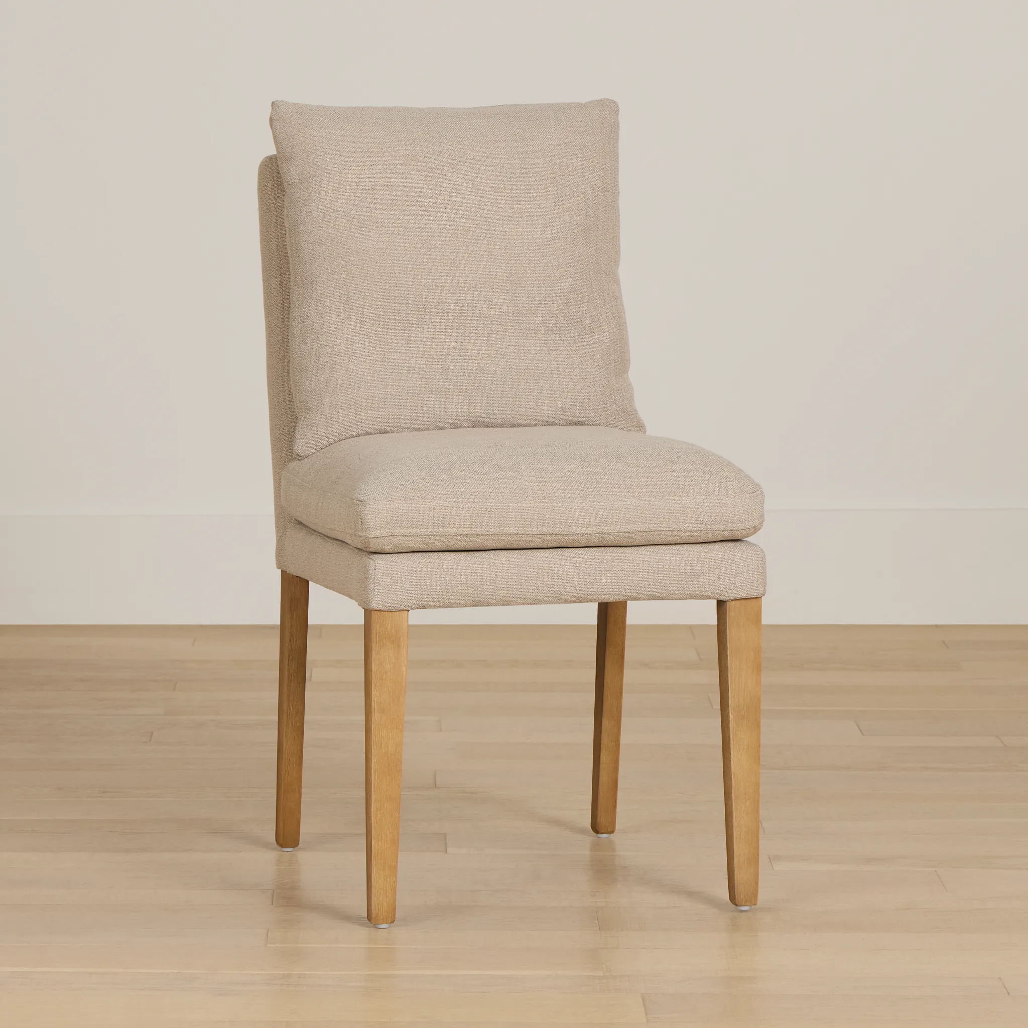 Willow Beige Fabric Upholstered Side Chair