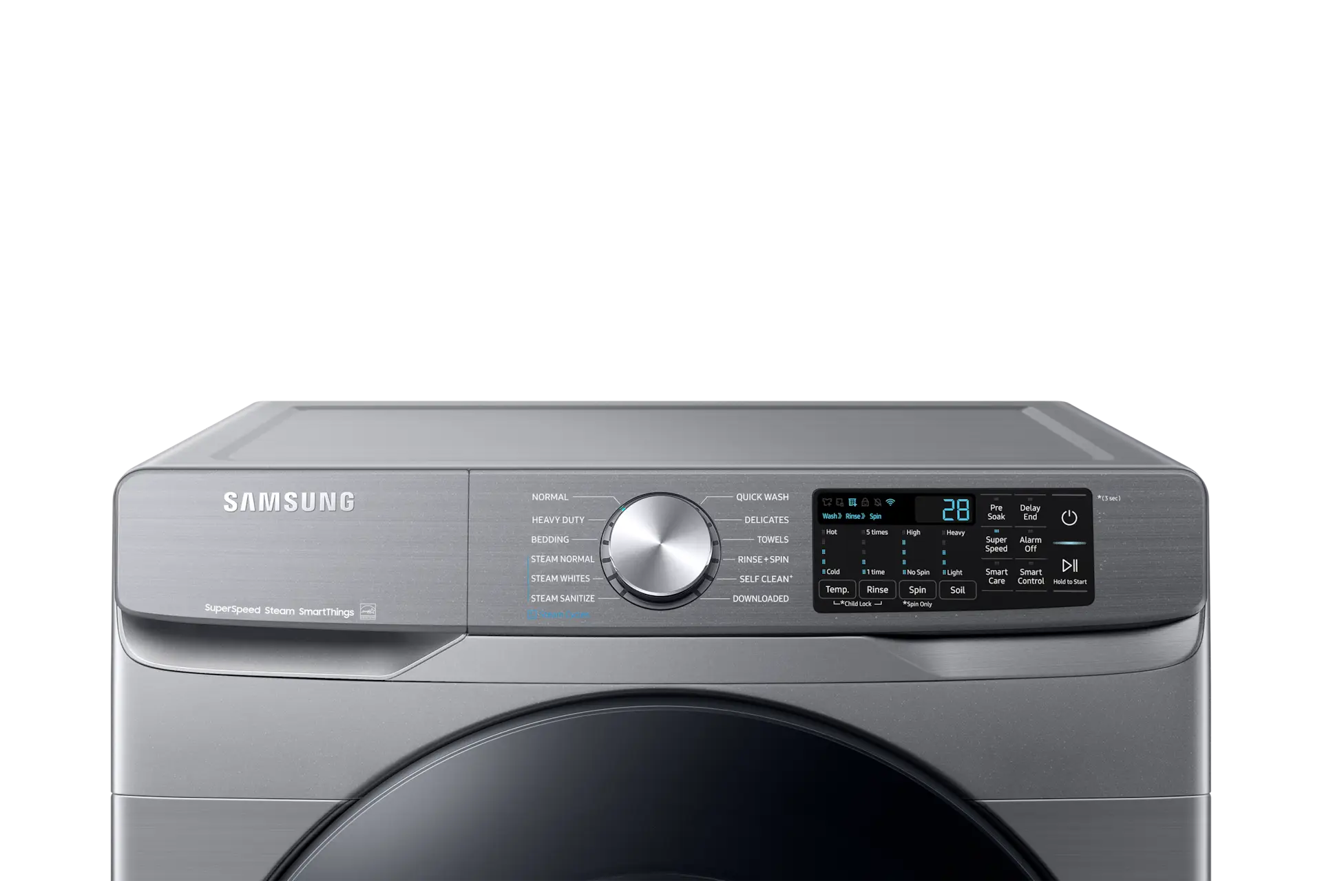 Samsung 6300 Series Silver Front Load Washer Samsung 6300 Series Silver Front Load Washer