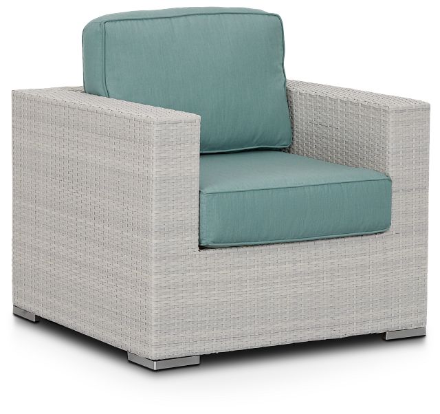 Biscayne Teal Chair (2)