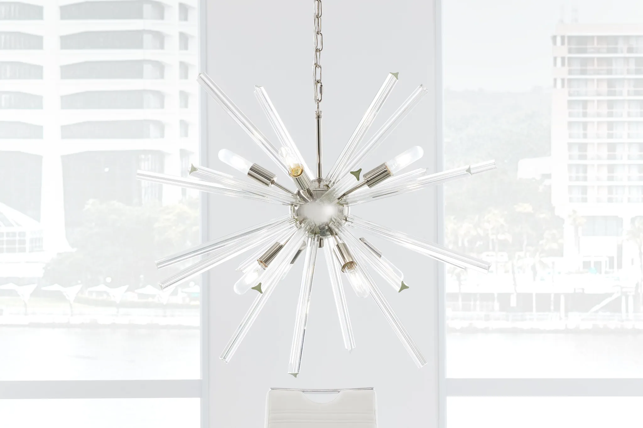 Theodore Clear Chandelier