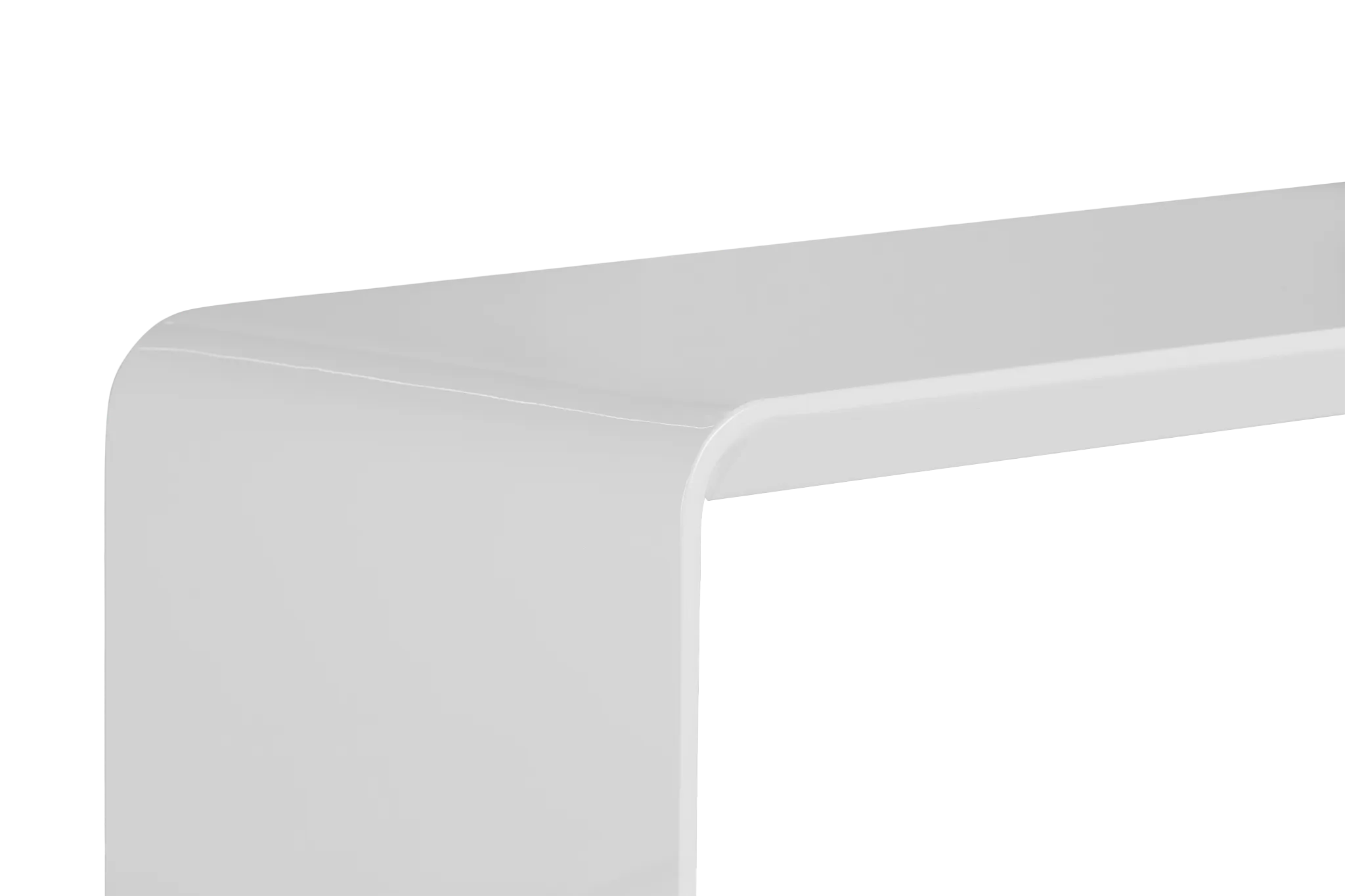 Zayden White Sofa Table